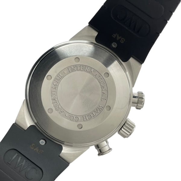インターナショナルウォッチカンパニー IWC アクアタイマー クロノグラフ IW371933 ブラック SS メンズ 腕時計