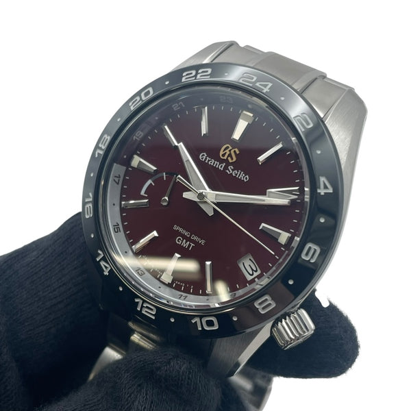 グランドセイコー Grand Seiko スポーツコレクション 9Rスプリングドライブ SBGE305 レッド SS メンズ 腕時計