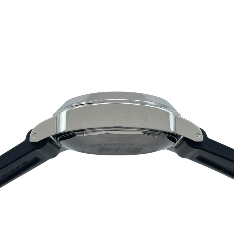 パネライ PANERAI ルミノール GMT アッチャイオ PAM01088 ブラック SS/ラバーベルト 自動巻き メンズ 腕時計