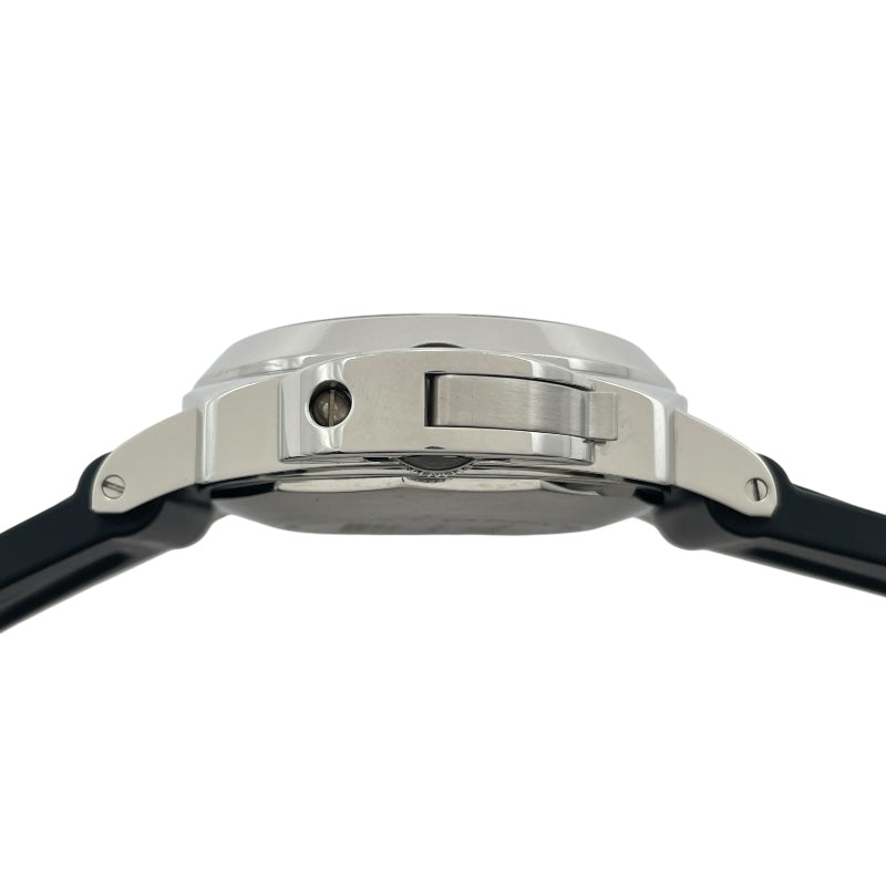 パネライ PANERAI ルミノール GMT アッチャイオ PAM01088 ブラック SS/ラバーベルト 自動巻き メンズ 腕時計