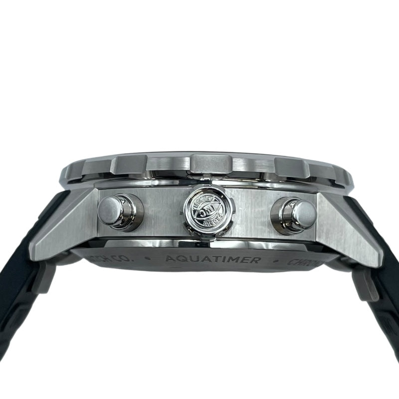 インターナショナルウォッチカンパニー IWC アクアタイマー クロノグラフ IW376803 ブラック SS 自動巻き メンズ 腕時計