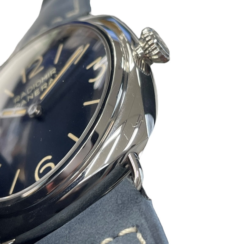 パネライ PANERAI ラジオミール オフィチーネ PAM01383 ネイビー SS メンズ 腕時計