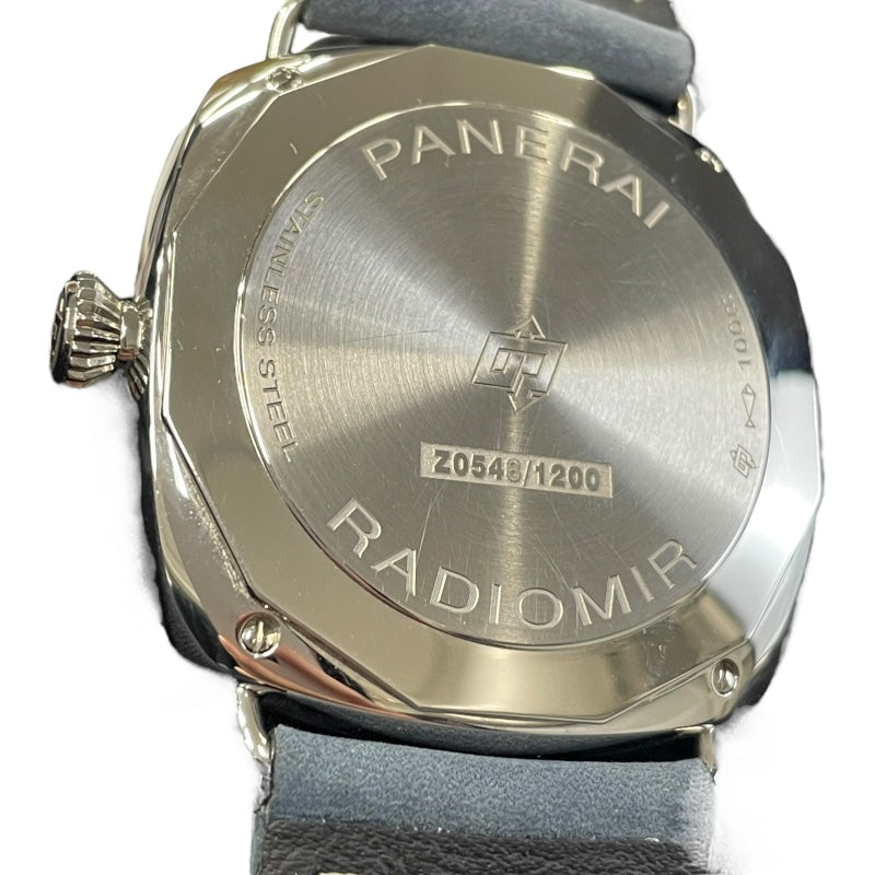 パネライ PANERAI ラジオミール オフィチーネ PAM01383 ネイビー SS メンズ 腕時計