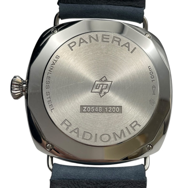パネライ PANERAI ラジオミール オフィチーネ PAM01383 ネイビー SS メンズ 腕時計