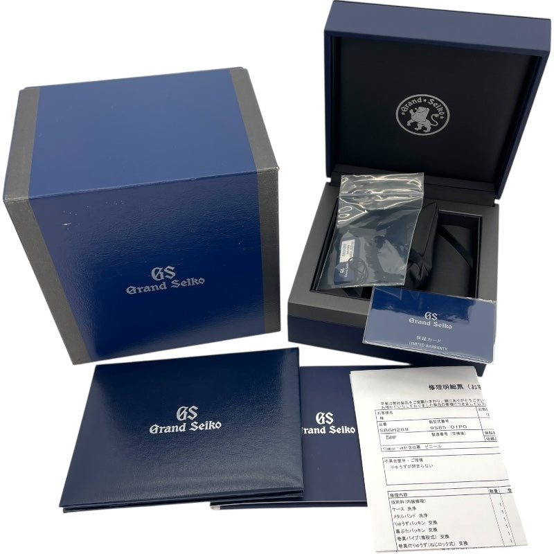 グランドセイコー Grand Seiko スポーツコレクション メカニカルハイビート36000 200ｍ ダイバーズ SBGH289 ネイビー SS 自動巻き メンズ 腕時計