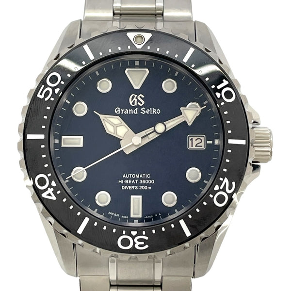 グランドセイコー Grand Seiko スポーツコレクション メカニカルハイビート36000 200ｍ ダイバーズ SBGH289 ネイビー SS 自動巻き メンズ 腕時計