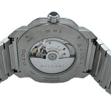 ブルガリ BVLGARI オクト ローマ OC41S（102856) ブルー SS メンズ 腕時計