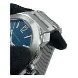 ブルガリ BVLGARI オクト ローマ OC41S（102856) ブルー SS メンズ 腕時計