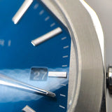 ブルガリ BVLGARI オクト ローマ OC41S（102856) ブルー SS メンズ 腕時計