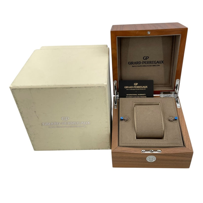 ジラール・ペルゴ GIRARD PERREGAUX ロレアート クロノグラフ 81020-11-131-BB6A シルバー SS 自動巻き メンズ 腕時計