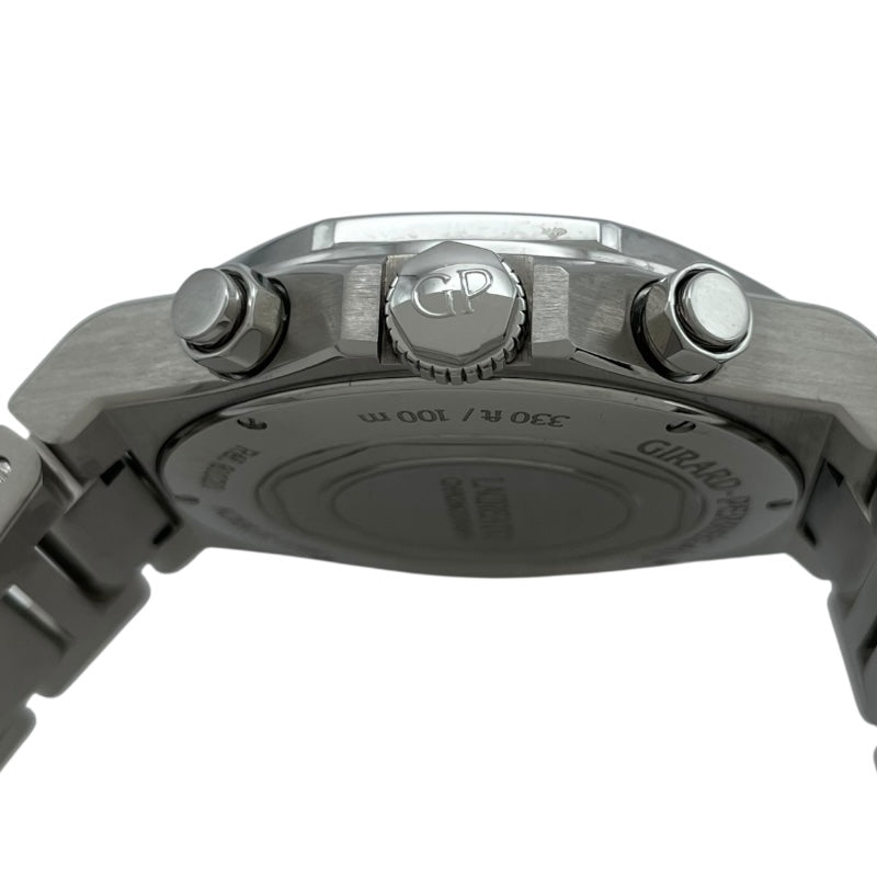 ジラール・ペルゴ GIRARD PERREGAUX ロレアート クロノグラフ 81020-11-131-BB6A シルバー SS 自動巻き メンズ 腕時計