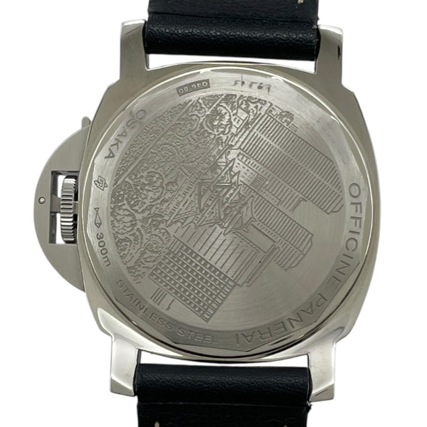 パネライ PANERAI ルミノールマリーナ 大阪ブティック80本限定 PAM00588 ブラック SS 手巻き メンズ 腕時計