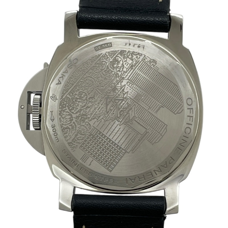 パネライ PANERAI ルミノールマリーナ 大阪ブティック80本限定 PAM00588 ブラック SS 手巻き メンズ 腕時計