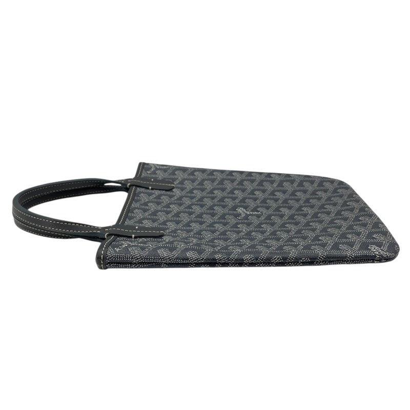 ゴヤール GOYARD ポワティエPM グレー ゴヤールコーティングキャンバス レディース トートバッグ