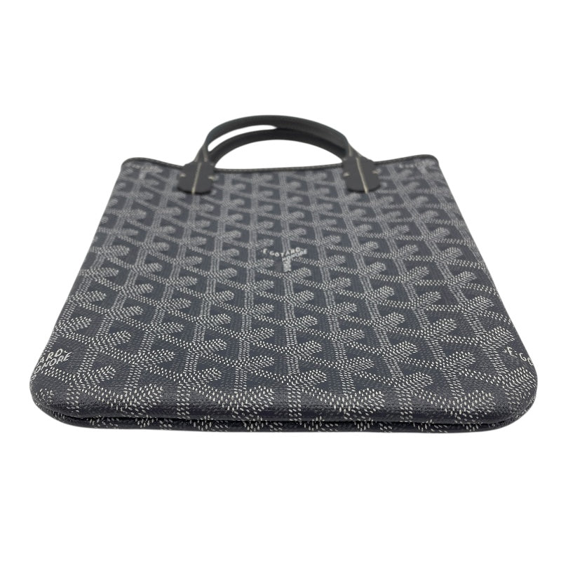 ゴヤール GOYARD ポワティエPM グレー ゴヤールコーティングキャンバス レディース トートバッグ