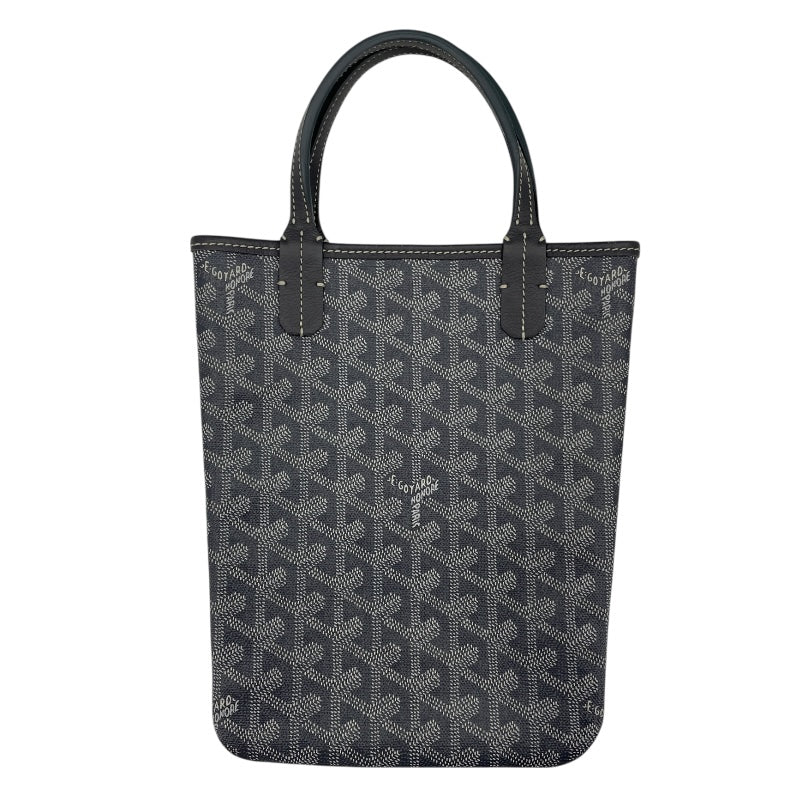 ゴヤール GOYARD ポワティエPM グレー ゴヤールコーティングキャンバス レディース トートバッグ