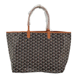 ゴヤール GOYARD サンルイPM ブラック ゴヤールコーティングキャンバス ユニセックス トートバッグ