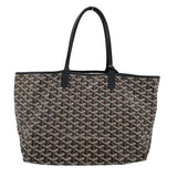 ゴヤール GOYARD サンルイPM ブラック ゴヤールコーティングキャンバス ユニセックス トートバッグ