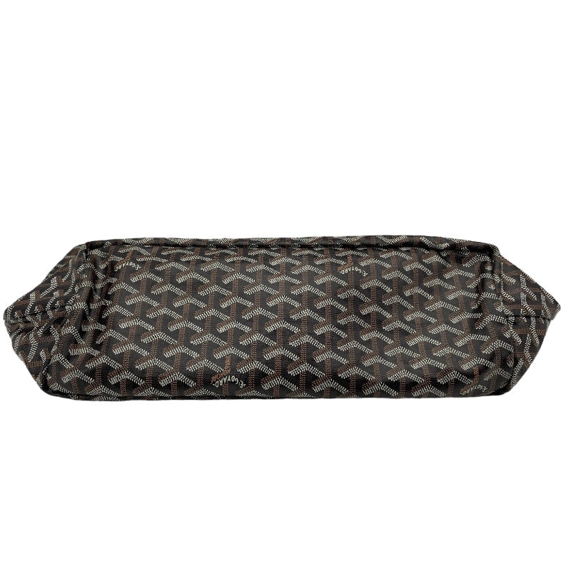 ゴヤール GOYARD サンルイPM ブラック ゴヤールコーティングキャンバス ユニセックス トートバッグ