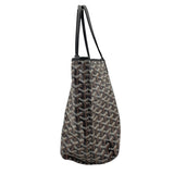 ゴヤール GOYARD サンルイPM ブラック ゴヤールコーティングキャンバス ユニセックス トートバッグ