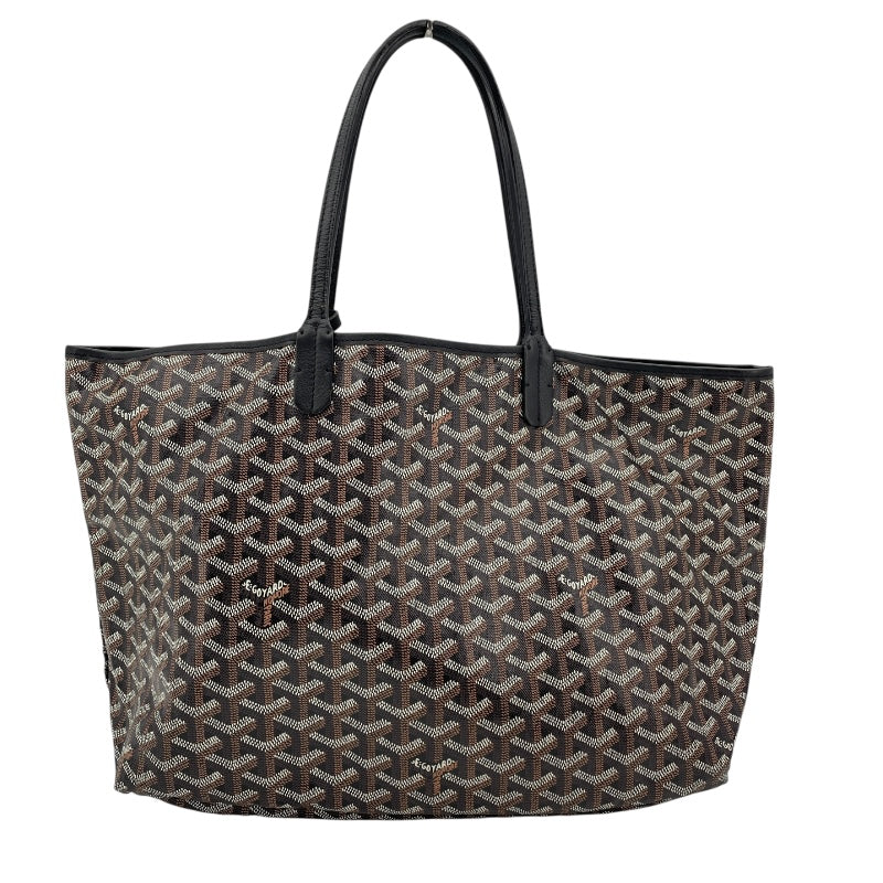 ゴヤール GOYARD サンルイPM ブラック ゴヤールコーティングキャンバス ユニセックス トートバッグ