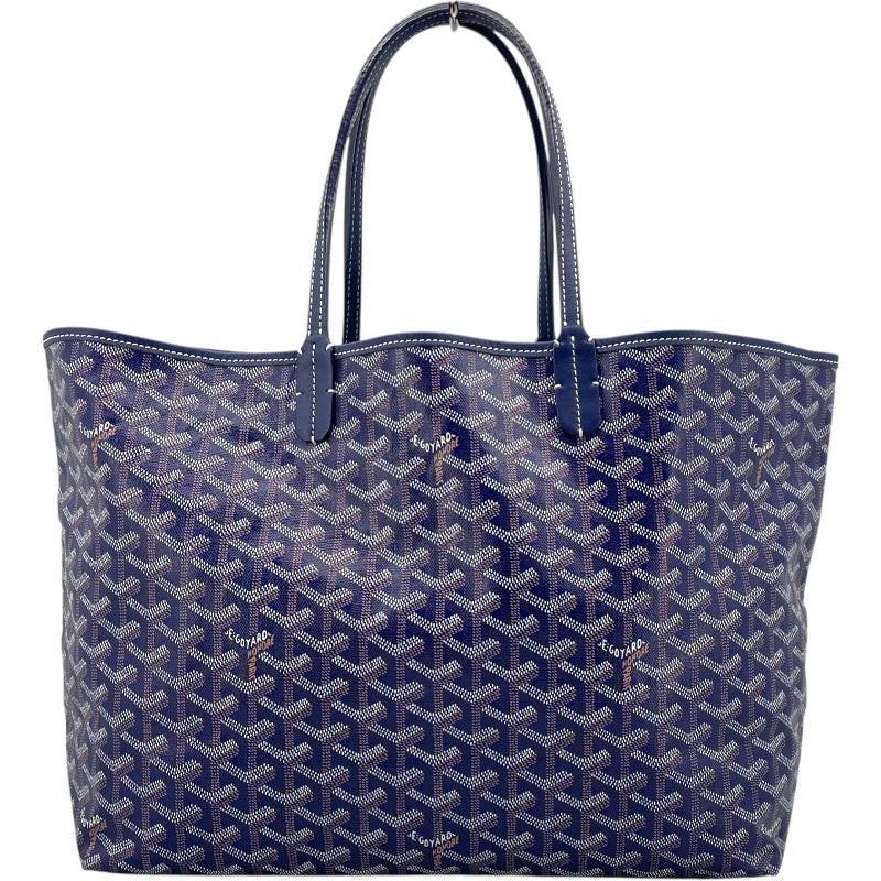 ゴヤール GOYARD サンルイPM ネイビー ゴヤールディンキャンバス レディース トートバッグ