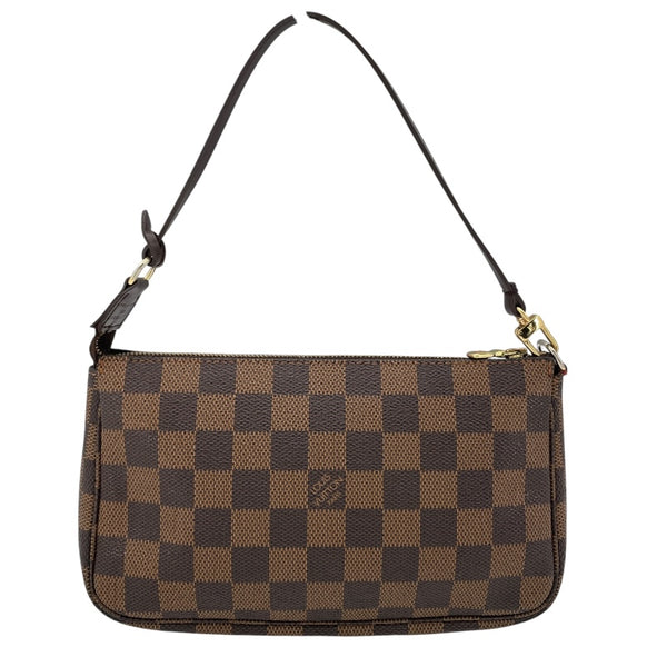 ルイ・ヴィトン LOUIS VUITTON ポシェット・アクセソワール M51980 ブラウン ダミエ・エベヌ レディース ポーチ