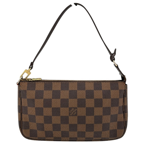 ルイ・ヴィトン LOUIS VUITTON ポシェット・アクセソワール M51980 ブラウン ダミエ・エベヌ レディース ポーチ