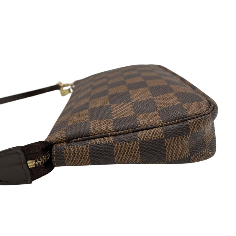 ルイ・ヴィトン LOUIS VUITTON ポシェット・アクセソワール M51980 ブラウン ダミエ・エベヌ レディース ポーチ