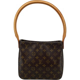 ルイ・ヴィトン LOUIS VUITTON ルーピングMM M51146 モノグラム レディース ショルダーバッグ
