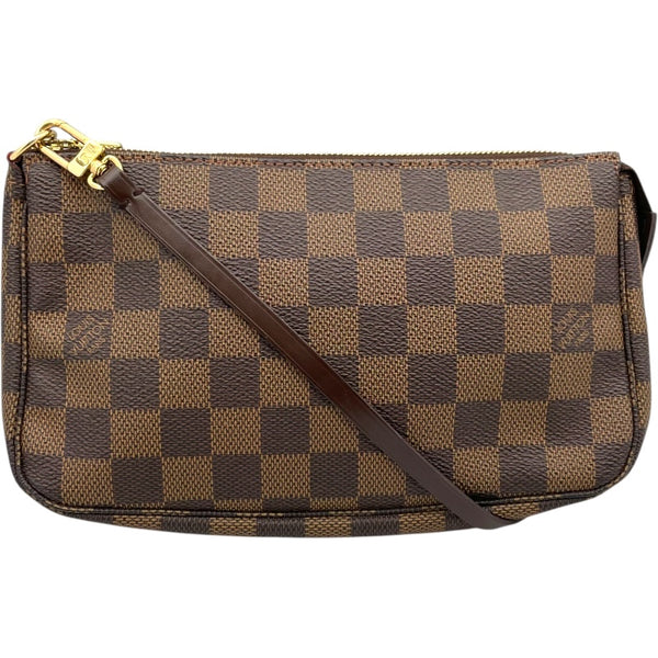 ルイ・ヴィトン LOUIS VUITTON ポシェット・アクセソワール N51985 ブラウン ダミエ レディース ハンドバッグ