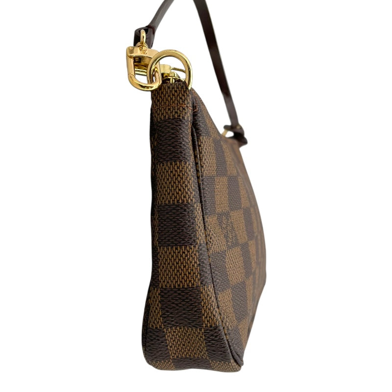 ルイ・ヴィトン LOUIS VUITTON ポシェット・アクセソワール N51985 ブラウン ダミエ レディース ハンドバッグ