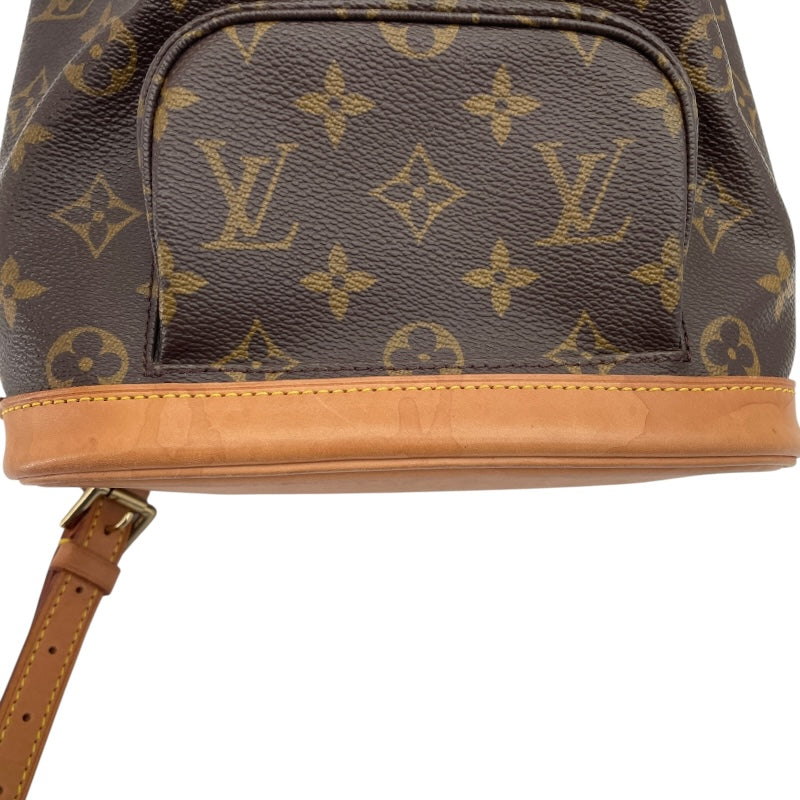 ルイ・ヴィトン LOUIS VUITTON ミニ モンスリ M51137 モノグラム レディース リュック・デイパック