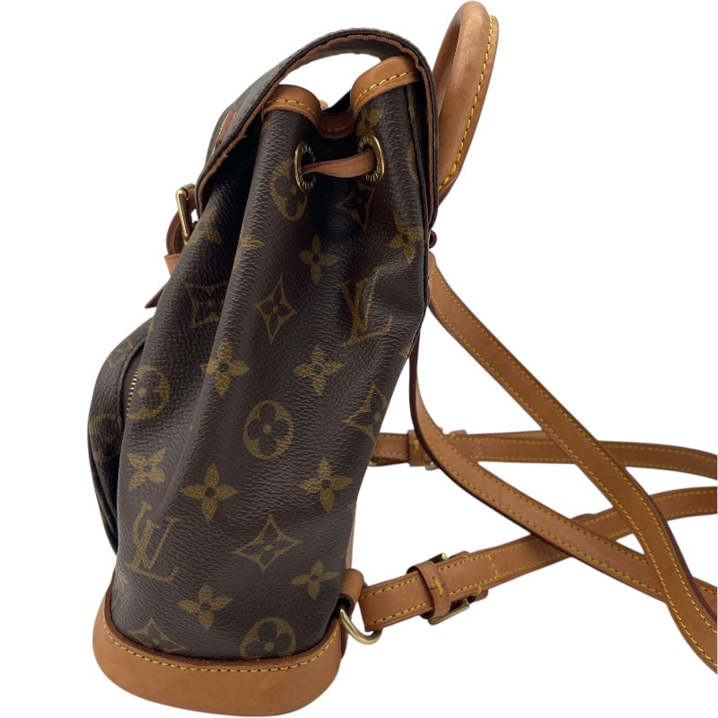 ルイ・ヴィトン LOUIS VUITTON ミニ モンスリ M51137 モノグラム
