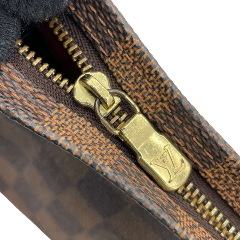 ルイ・ヴィトン LOUIS VUITTON トゥルース・メイクアップ N51982 ブラウン ダミエ レディース ハンドバッグ