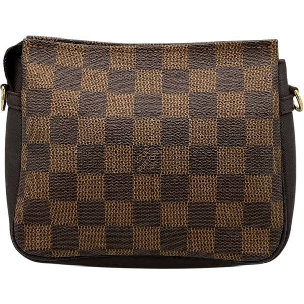 ルイ・ヴィトン LOUIS VUITTON トゥルース・メイクアップ N51982 ブラウン ダミエ レディース ハンドバッグ