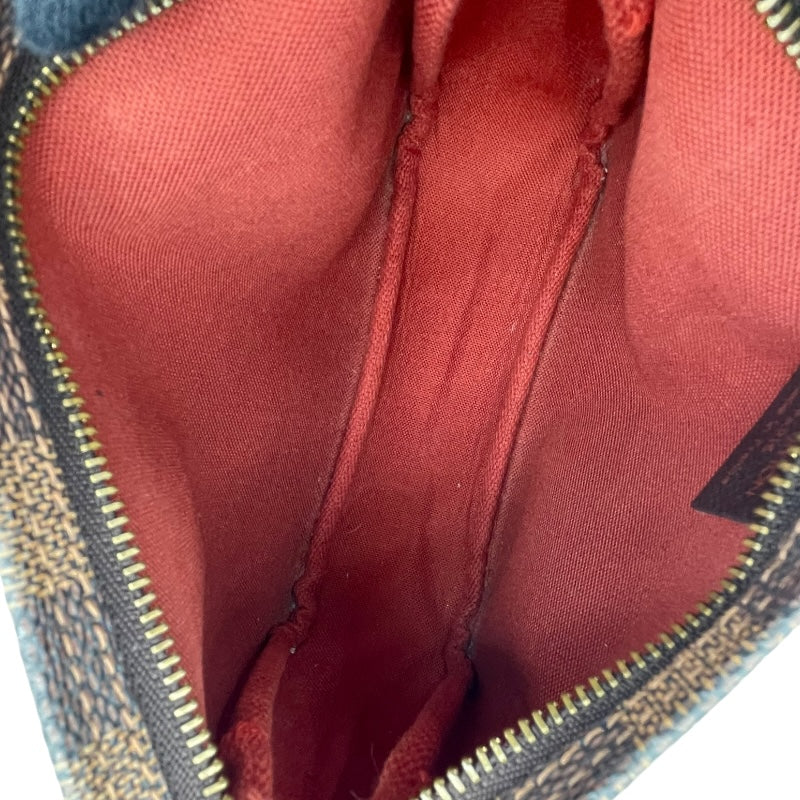 ルイ・ヴィトン LOUIS VUITTON トゥルース・メイクアップ N51982 ブラウン ダミエ レディース ハンドバッグ