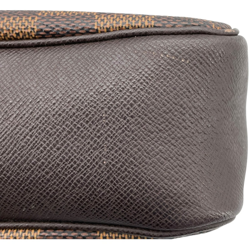 ルイ・ヴィトン LOUIS VUITTON トゥルース・メイクアップ N51982 ブラウン ダミエ レディース ハンドバッグ