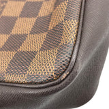 ルイ・ヴィトン LOUIS VUITTON トゥルース・メイクアップ N51982 ブラウン ダミエ レディース ハンドバッグ