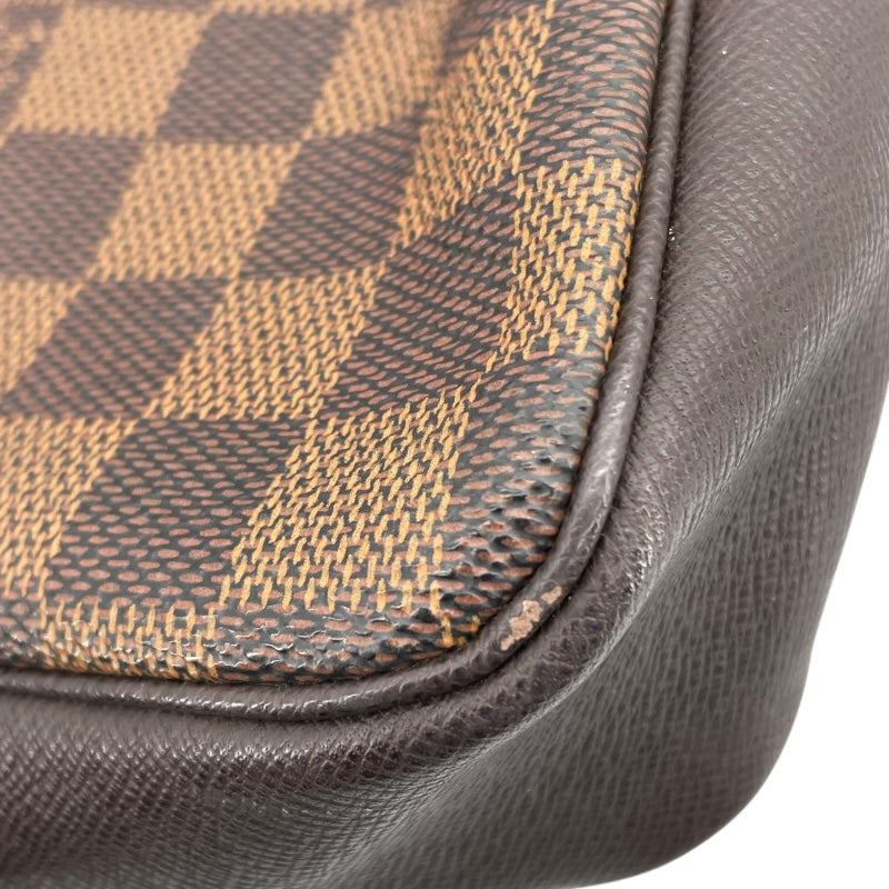 ルイ・ヴィトン LOUIS VUITTON トゥルース・メイクアップ N51982 ブラウン ダミエ レディース ハンドバッグ