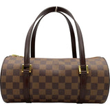 ルイ・ヴィトン LOUIS VUITTON パピヨンPM N51304 ブラウン ダミエ レディース ハンドバッグ