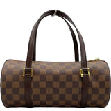 ルイ・ヴィトン LOUIS VUITTON パピヨンPM N51304 ブラウン ダミエ レディース ハンドバッグ