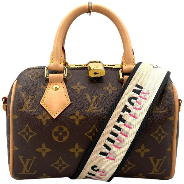 ルイ・ヴィトン LOUIS VUITTON スピーディ･バンドリエール 20 M46234 ブラウン モノグラム レディース ショルダーバッグ