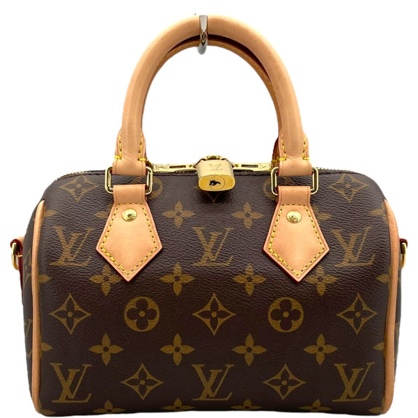 ルイ・ヴィトン LOUIS VUITTON スピーディ･バンドリエール 20 M46234 ブラウン モノグラム レディース ショルダーバッグ