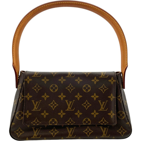 ルイ・ヴィトン LOUIS VUITTON ミニルーピング M51147 モノグラム レディース ハンドバッグ