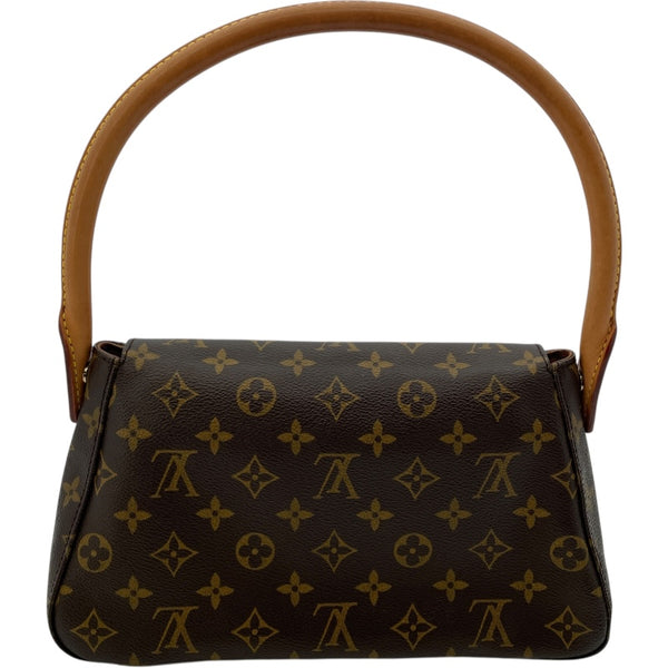ルイ・ヴィトン LOUIS VUITTON ミニルーピング M51147 モノグラム レディース ハンドバッグ