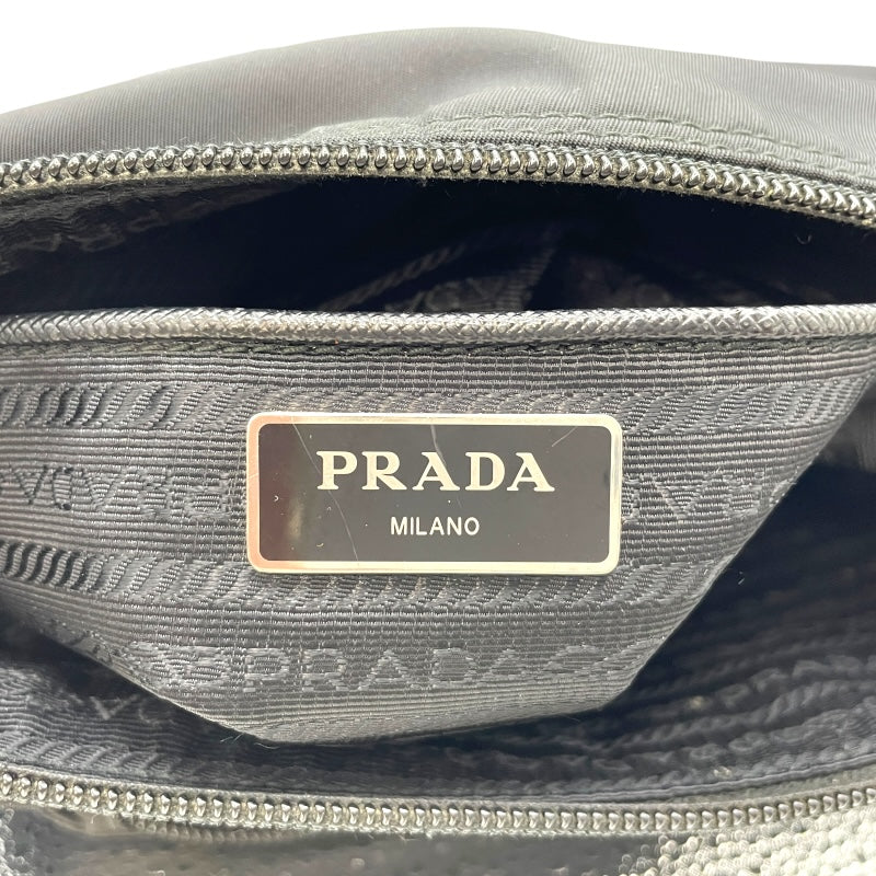 プラダ PRADA ショルダーバッグ ブラック SV金具 ナイロン レディース ショルダーバッグ
