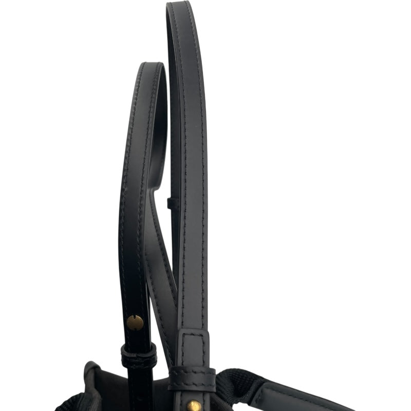 バレンシアガ BALENCIAGA ハードウェアXS 671402 ブラック キャンバス レディース ショルダーバッグ