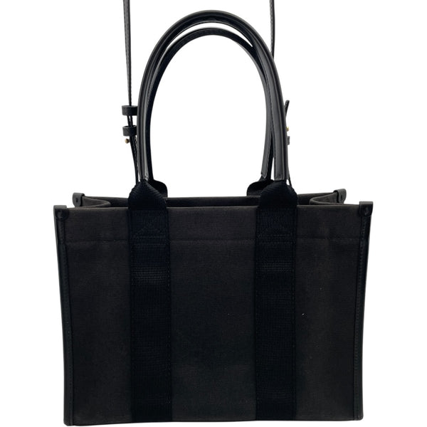バレンシアガ BALENCIAGA ハードウェアXS 671402 ブラック キャンバス レディース ショルダーバッグ