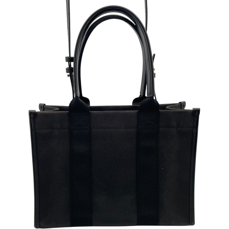 バレンシアガ BALENCIAGA ハードウェアXS 671402 ブラック キャンバス レディース ショルダーバッグ